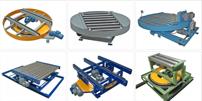 頂升旋轉(zhuǎn)同步輥筒輸送機(jī)